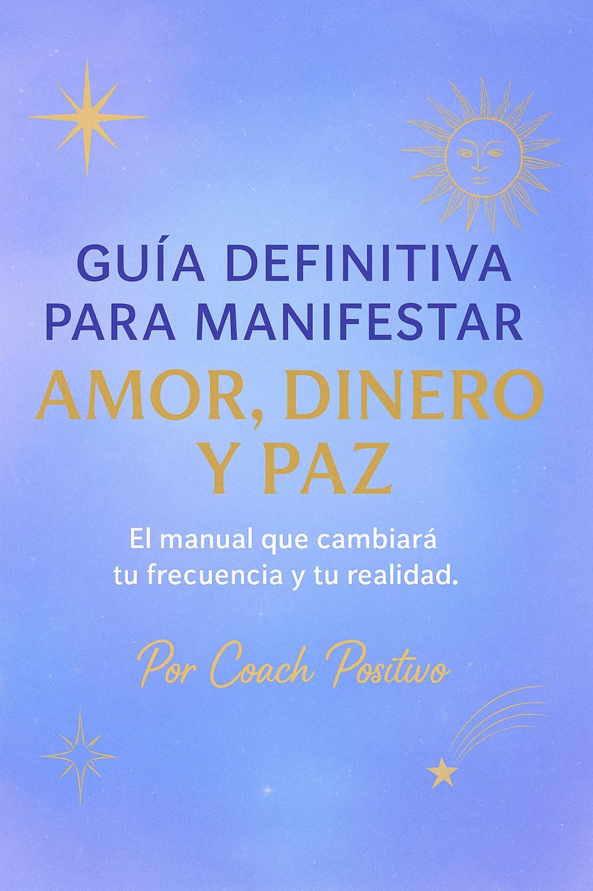 Guia definitiva para manifestar Amor, Dinero y paz
